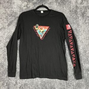 Metroid Dread Shirt Mens Medium Black Nintendo Switch Long Sleeve Smart Blanks